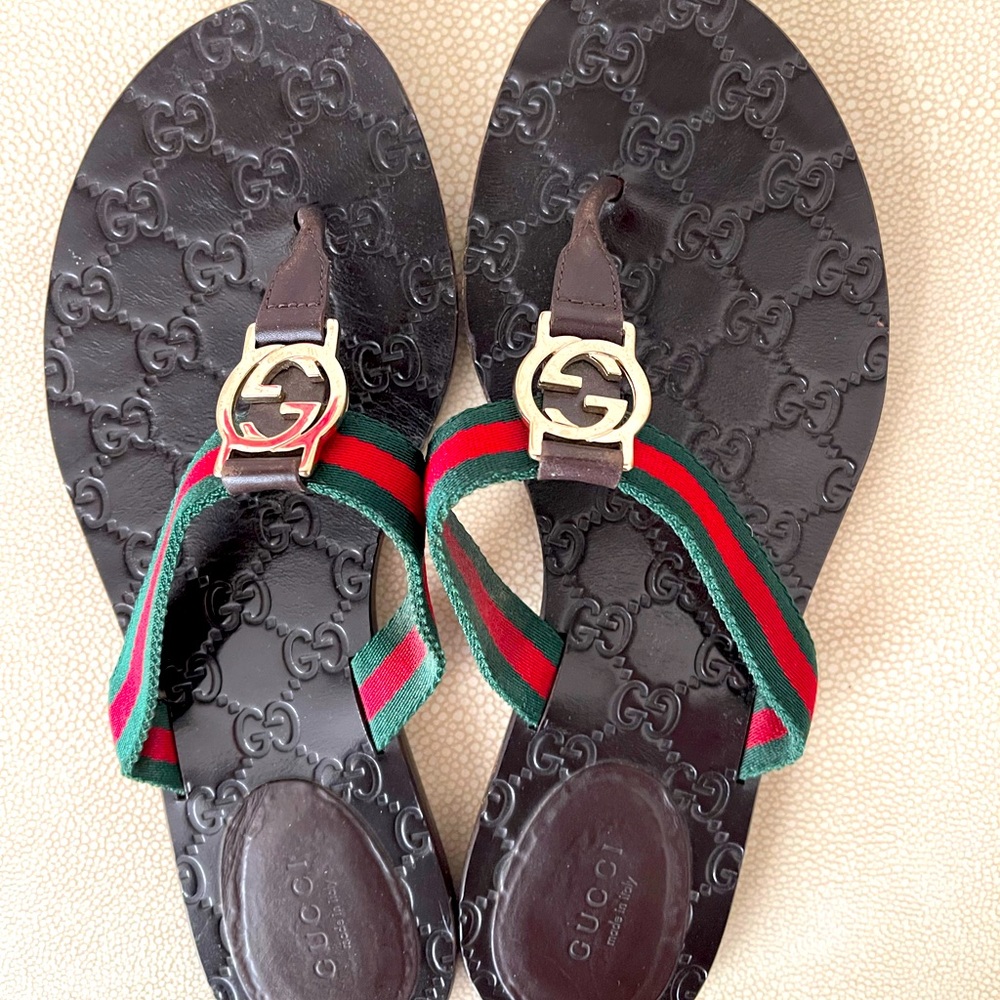 Authentic Gucci slides